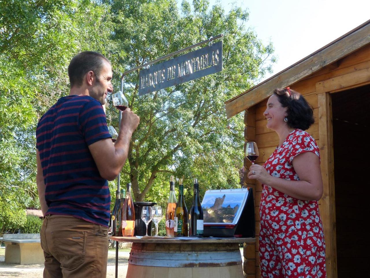 Camping Les Portes Du Beaujolais Anse Exterior foto